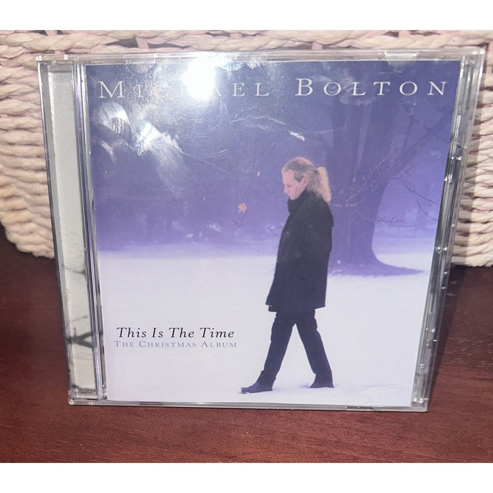 Michael Bolton Sealed  CD This is the Time The Christmas Album Columbia Records